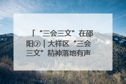 “三会三文”在邵阳②｜大祥区“三会三文”精神落地有声 以实干实绩助力区域高质量发展