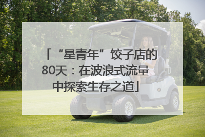 “星青年”饺子店的80天：在波浪式流量中探索生存之道