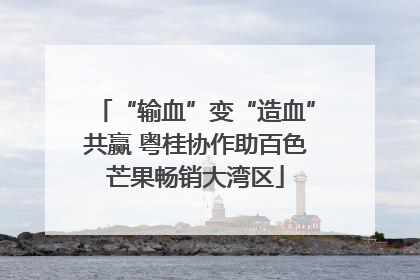 “输血”变“造血”共赢 粤桂协作助百色芒果畅销大湾区