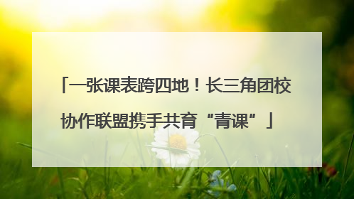 一张课表跨四地！长三角团校协作联盟携手共育“青课”