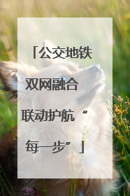 公交地铁双网融合 联动护航“每一步”