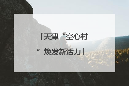 天津“空心村”焕发新活力