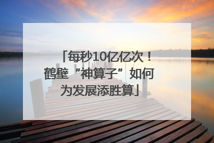 每秒10亿亿次！鹤壁“神算子”如何为发展添胜算