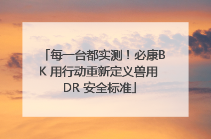每一台都实测！必康BK 用行动重新定义兽用 DR 安全标准