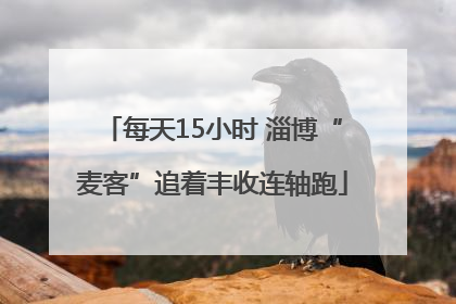 每天15小时 淄博“麦客”追着丰收连轴跑