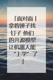 面对面丨拿着锤子找钉子 他们的开源模型让机器人能“上学”了