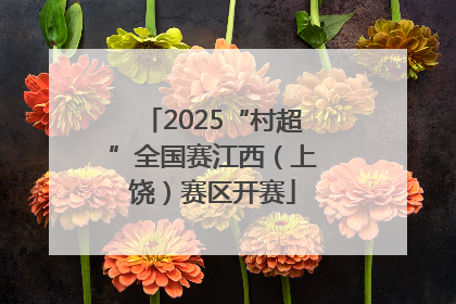 2025“村超”全国赛江西（上饶）赛区开赛